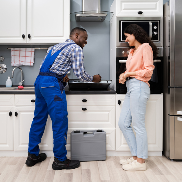 can you provide an estimate for cooktop repair before beginning any work in Scottville IL